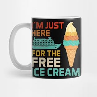 Funny Cruise The Free Ice Cream Mug